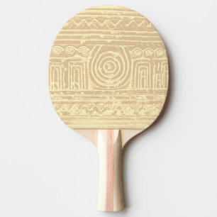 Altsumerisches mesopotamisches Muster Cream Tischtennis Schläger