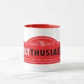AltThusiast Kundgebungs-Tasse 2019 Tasse (Zentrum)