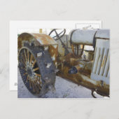 Alttraktor Postkarte (Vorne/Hinten)