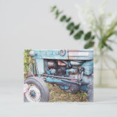 Alttraktor Postkarte (Stehend Vorderseite)