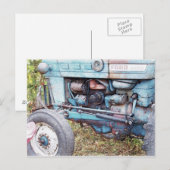 Alttraktor Postkarte (Vorne/Hinten)