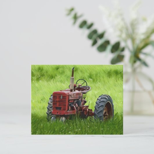 Alttraktor Postkarte (Stehend Vorderseite)