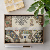 Altübergänge und Medaillen Dekoupage Seidenpapier (Geschenk)