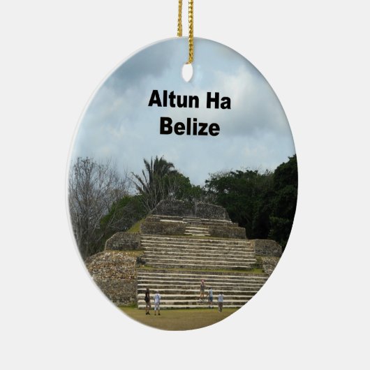 Altun Ha, Belize Keramik Ornament (Rechts)