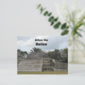 Altun Ha, Belize Postkarte (Stehend Vorderseite)