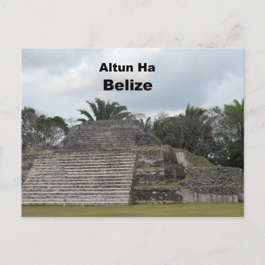 Altun Ha, Belize Postkarte (Vorderseite)