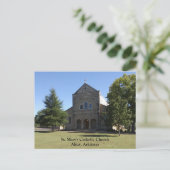 Altus Arkansas Katholische Kirche Postkarte (Stehend Vorderseite)