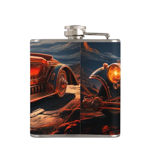 Altwagen Flachmann (Rückseite)