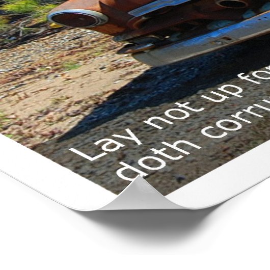 Altwagen Poster (Ecke)