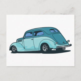 Altwagen Postkarte