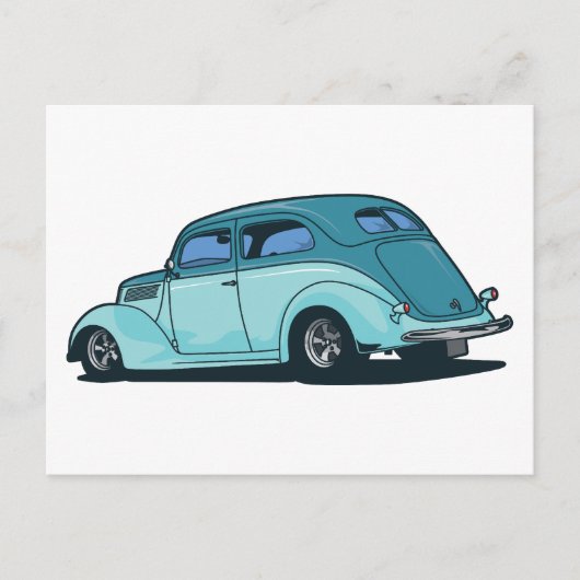 Altwagen Postkarte (Vorderseite)