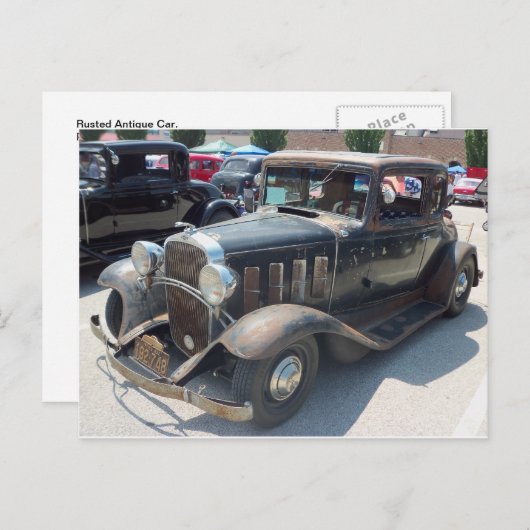 Altwagen Postkarte (Vorne/Hinten)