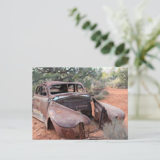 Altwagen Postkarte (Stehend Vorderseite)