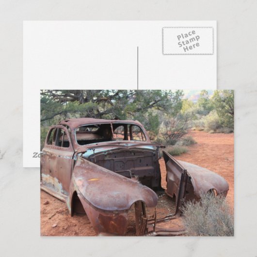 Altwagen Postkarte (Vorne/Hinten)