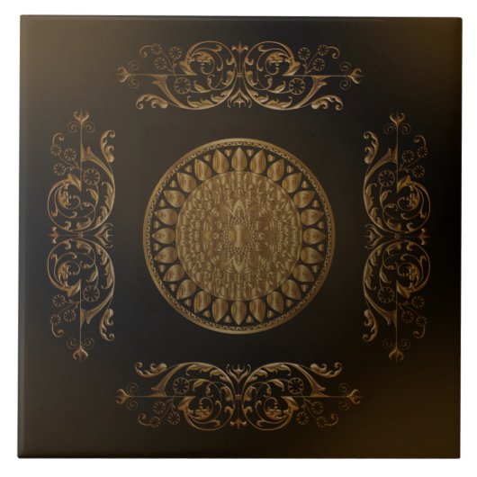 Altweltdesign Fliese (Vorderseite)