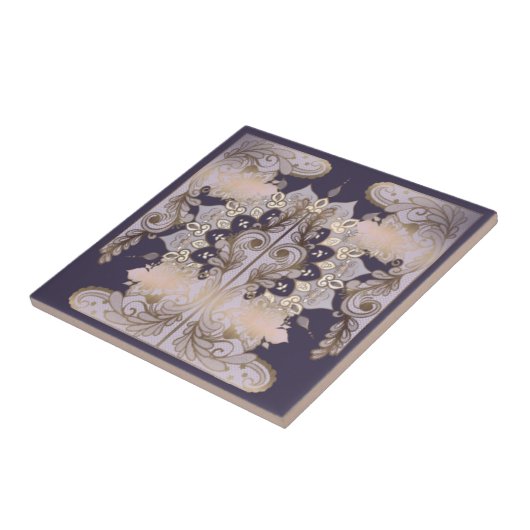 Altweltdesign-Keramik Fliese (Seite)