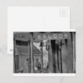 Altwest-Saloon Postkarte (Vorne/Hinten)