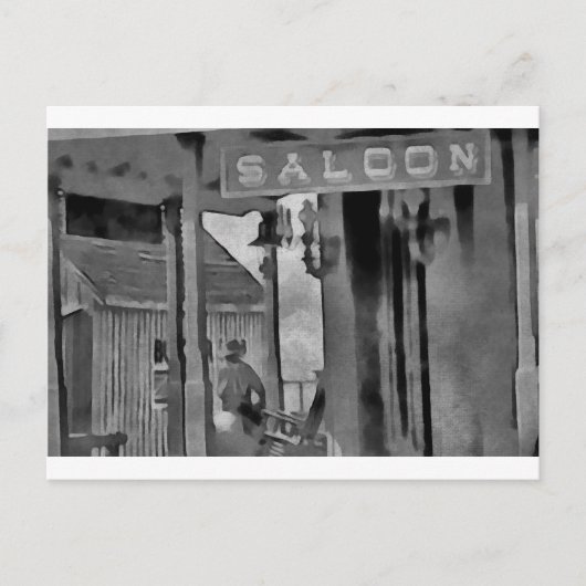 Altwest-Saloon Postkarte (Vorderseite)