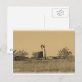 Altwestrustikale Hausbucht Postkarte (Vorne/Hinten)