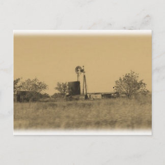 Altwestrustikale Hausbucht Postkarte