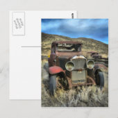 Altzeitauto Postkarte (Vorne/Hinten)
