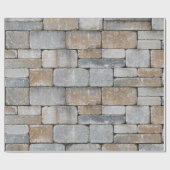 Altziegelwandpapier Geschenkpapier (Flach)