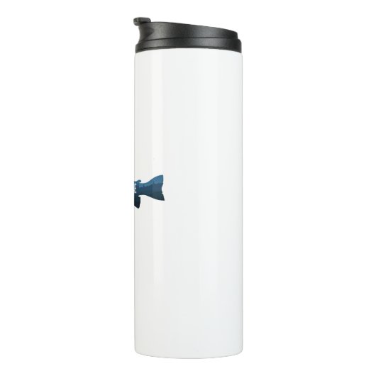 Alum Creek Lake Ohio Fisch Thermosbecher (Nach rechts gedreht)