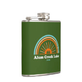 Alum Creek Lake Rainbow Flachmann (Rechts)