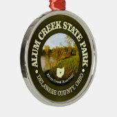 Alum Creek SP Ornament Aus Metall (Rechts)