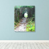 Alum Höhlenweg auf dem Berg LeConte Leinwanddruck (Insitu (Holzboden))