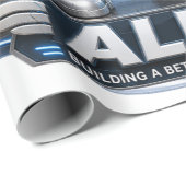 Aluminium ATOMIVRA Geschenkpapier (Rolleneckpunkt)