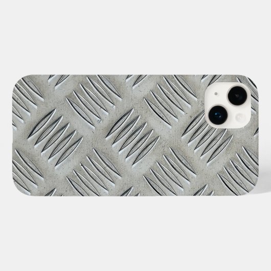 Aluminium-Diamantmuster Case-Mate iPhone Hülle (Rückseite (Horizontal))