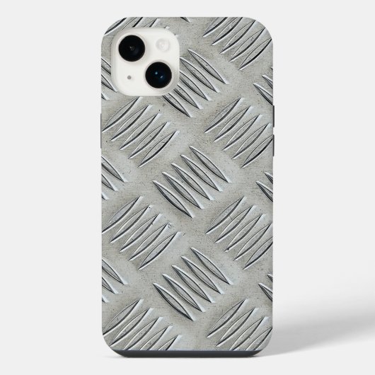 Aluminium-Diamantmuster iPhone Hülle (Rückseite)