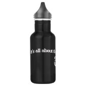 Aluminium für die die Liebe der Baß Edelstahlflasche (Links)