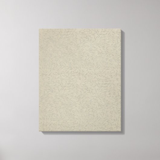 Aluminium-Graue Reben mit Bossleder Leinwanddruck (Vorderseite)