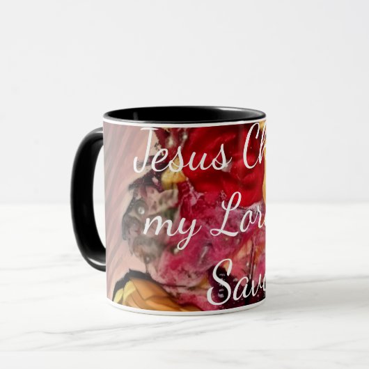 Aluminium-Karte Tasse (Vorderseite Links)