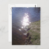 Aluminium Postkarte (Vorne/Hinten)