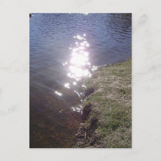 Aluminium Postkarte (Vorderseite)