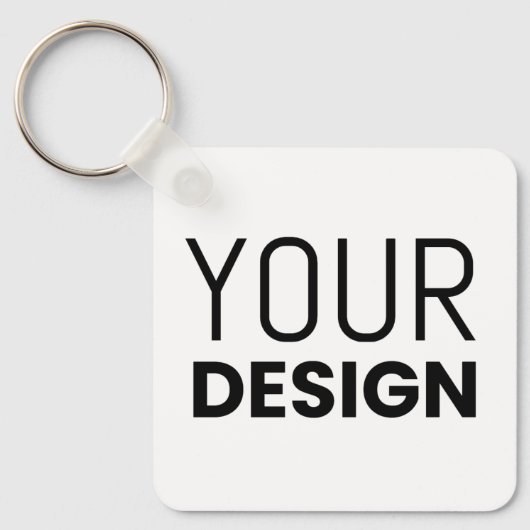 Aluminium-Quadrat-Schlüsselanhänger [+Andere Forme Schlüsselanhänger (Vorderseite)