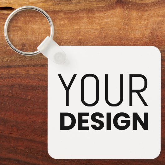 Aluminium-Quadrat-Schlüsselanhänger [+Andere Forme Schlüsselanhänger (Vorderseite)