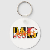 Aluminium-Schlüsselanhänger Schlüsselanhänger (Rückseite)