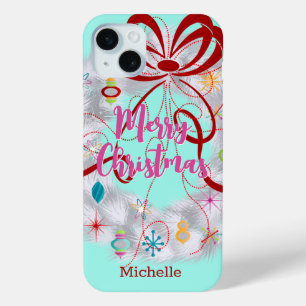 Aluminium Wreath Retro Weihnachten Case-Mate iPhone Hülle