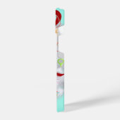 Aluminium Wreath Retro Weihnachten iPhone Hülle (Linke Seite)