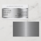 AluminiumBaugewerbe-Karten Visitenkarte (Vorne/Hinten)