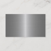 AluminiumBaugewerbe-Karten Visitenkarte (Rückseite)