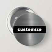 Aluminiumbürste Button (Vorne & Hinten)