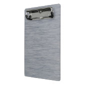 Aluminiumbürste Metallstruktur Mini Klemmbrett (Gewinkelt2)