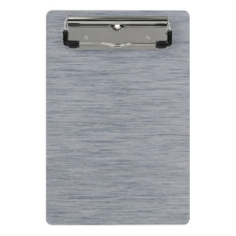 Aluminiumbürste Metallstruktur Mini Klemmbrett