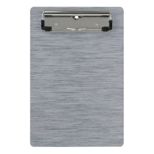 Aluminiumbürste Metallstruktur Mini Klemmbrett