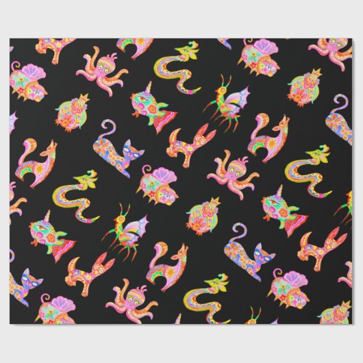 Aluminiumfolie Geschenkpapier (Flach)